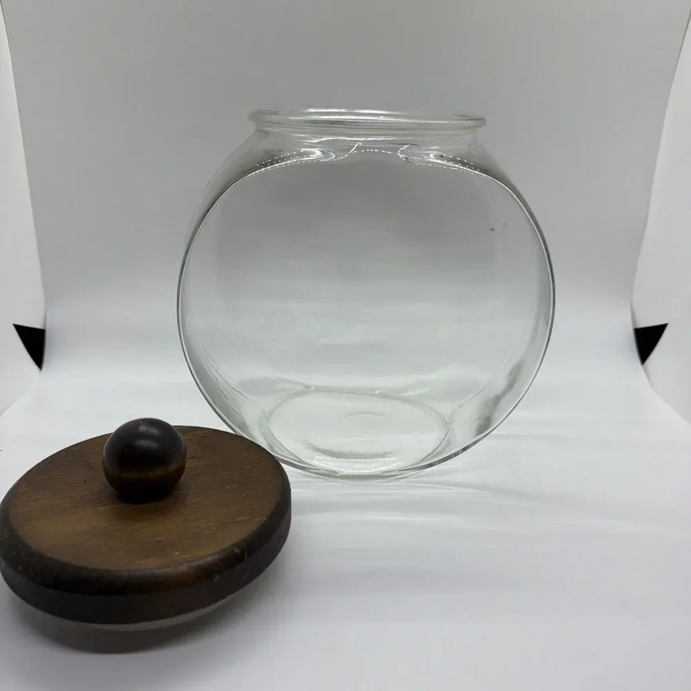 Vintage Clear Glass Café Diner 7